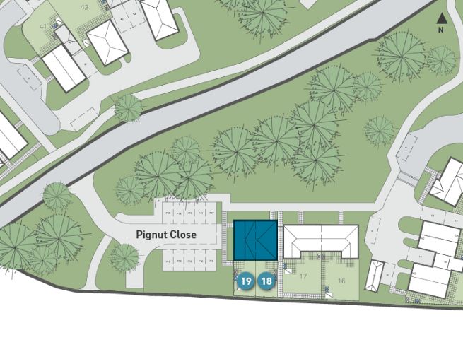 Site plan - artist's impression subject to change